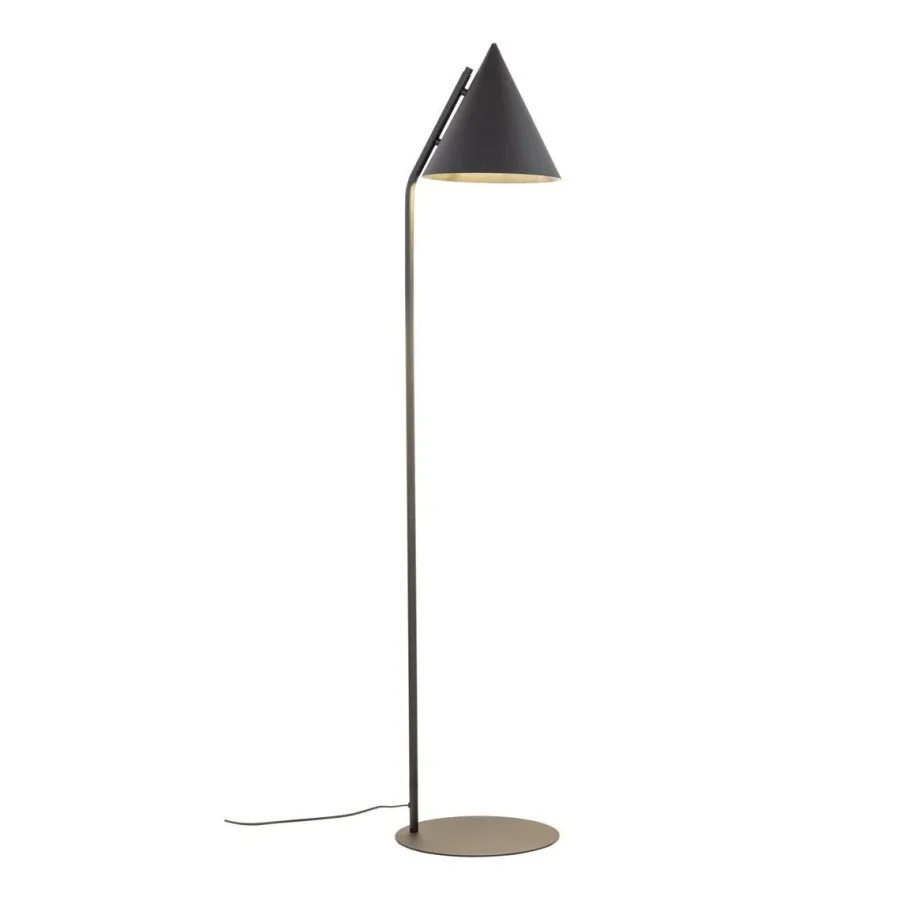Clearance TK Lighting Cono gulvlampe Svart