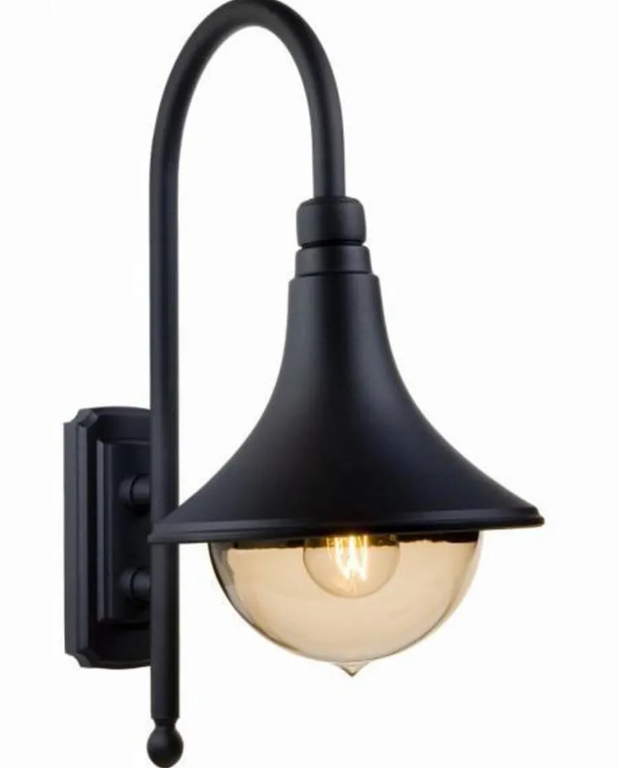 Discount Sg Armaturen As Cornet utelampe Svart