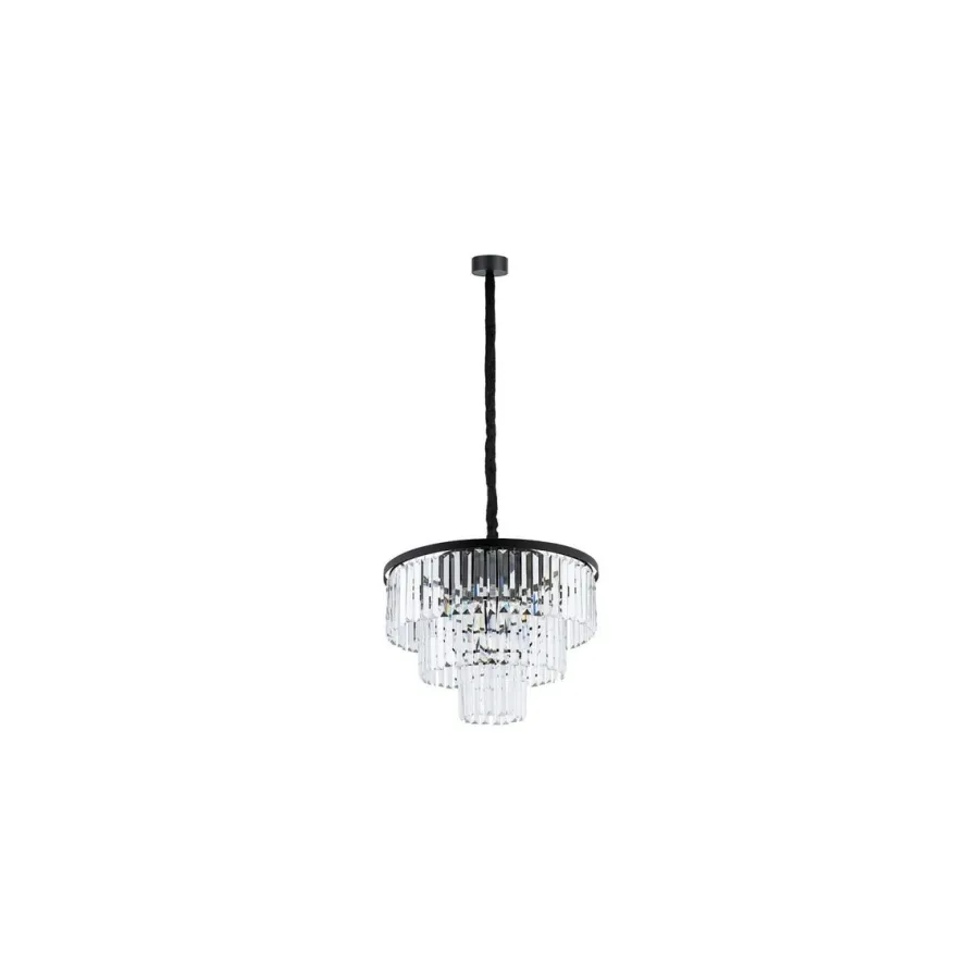 Clearance Nowodvorski Cristal Lysekrone M - Svart