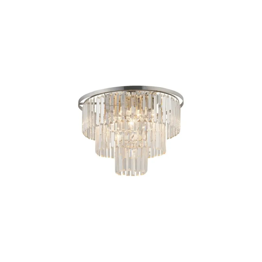 Hot Nowodvorski Cristal taklampe M - Sølv Sølv / Klar