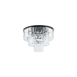 Nowodvorski Cristal taklampe M - Svart