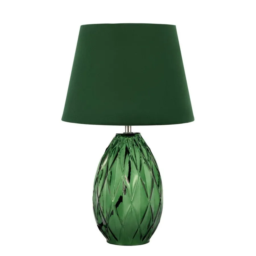 Discount Paulmann Crystal Velvet bordlampe Grønn