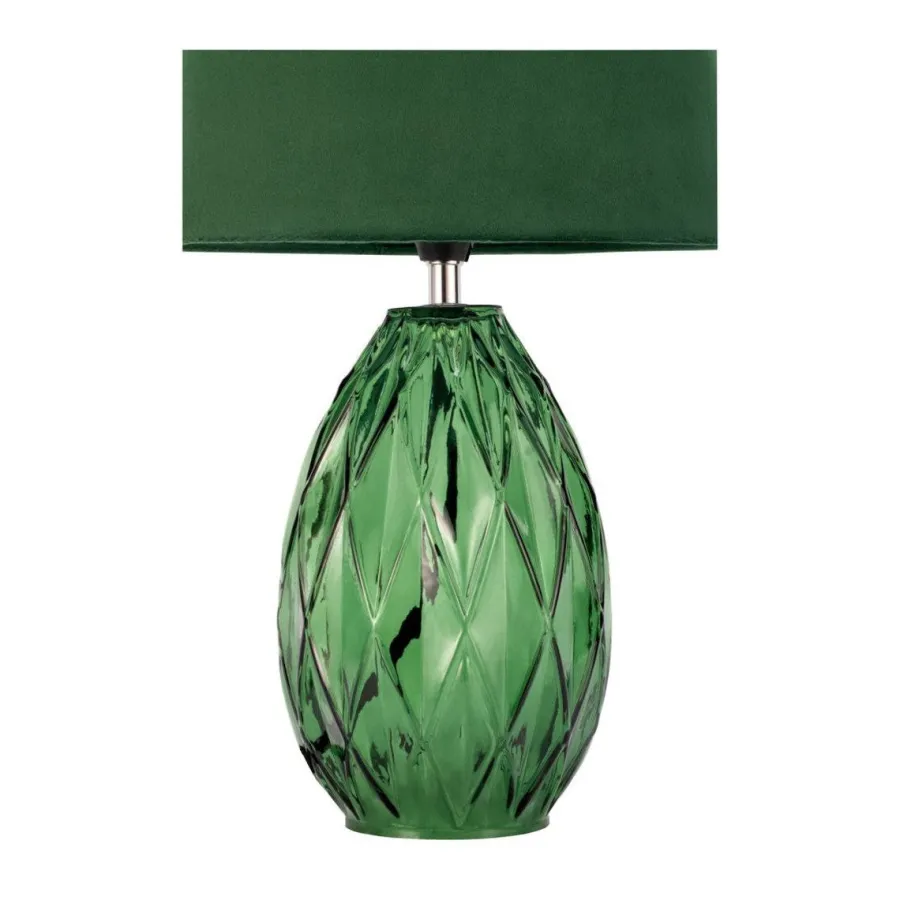 Discount Paulmann Crystal Velvet bordlampe Grønn