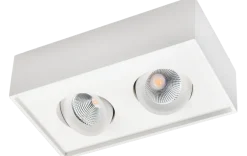 Clearance Sg Armaturen As Cube Lux 2x7W LED 2700K Ra 98