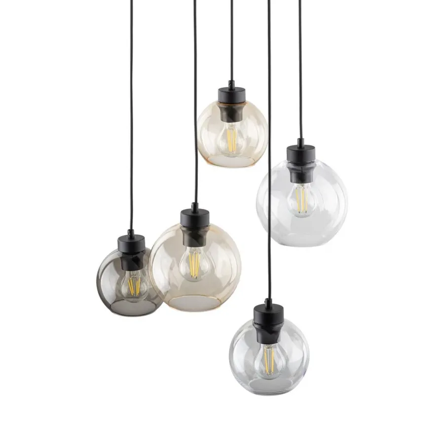 Discount TK Lighting Cubus takpendel 6-lys