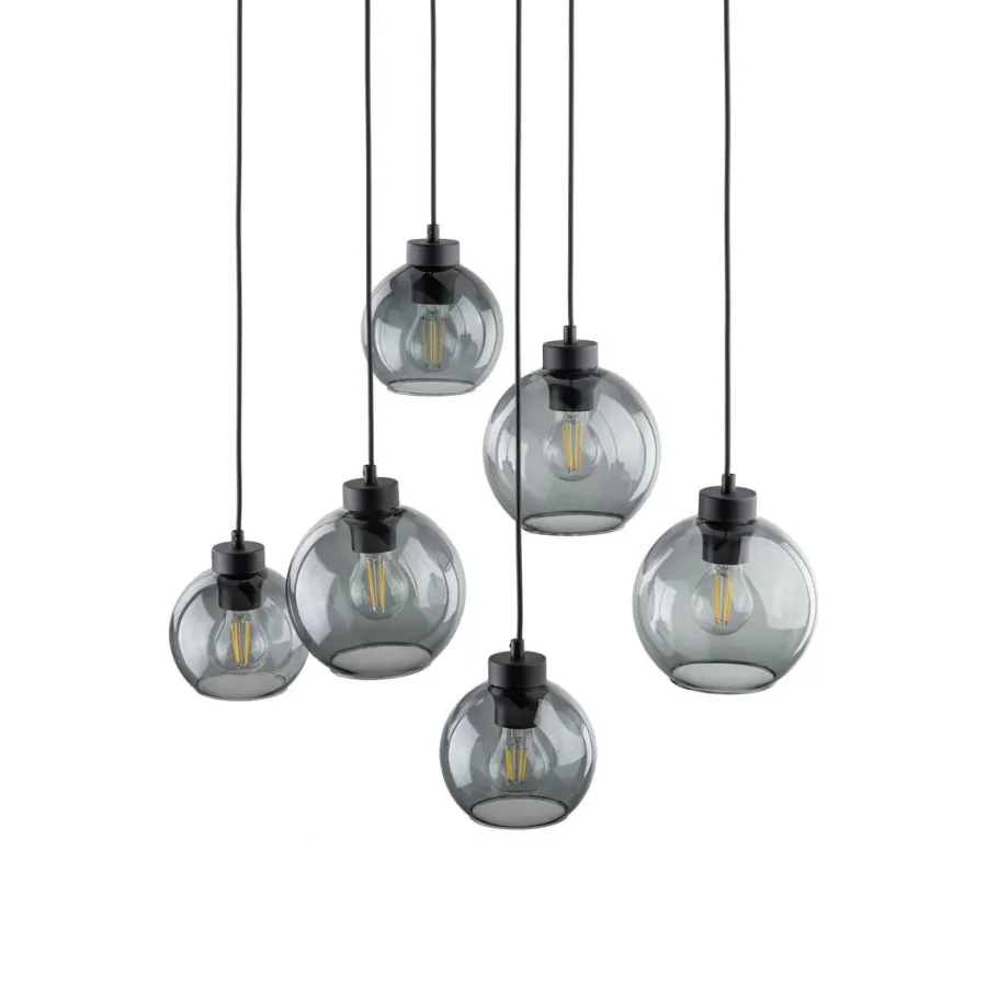 Discount TK Lighting Cubus takpendel 6-lys