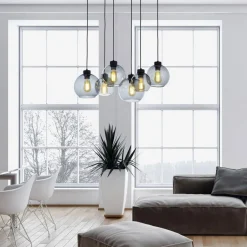 Discount TK Lighting Cubus takpendel 6-lys