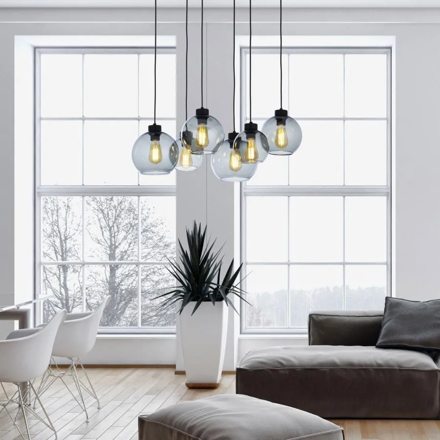 Discount TK Lighting Cubus takpendel 6-lys