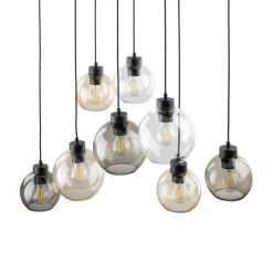 Clearance TK Lighting Cubus takpendel 8-lys