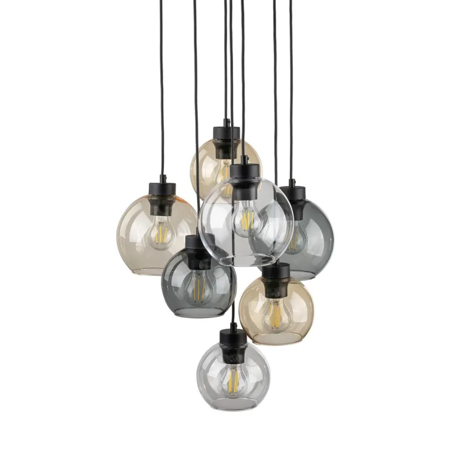 TK Lighting Cubus takpendel 7-lys
