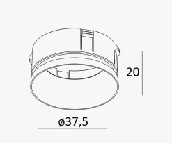 Discount NorDesign Cuff til JP40 recessed downlight