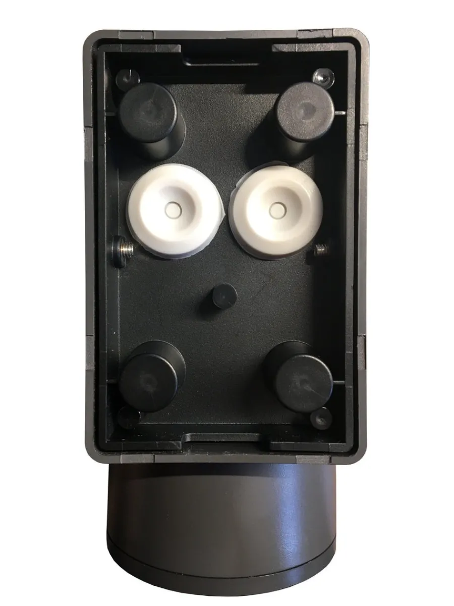 NorDesign Cylindro vegglampe ned utendørs IP54 - grå Grafitt