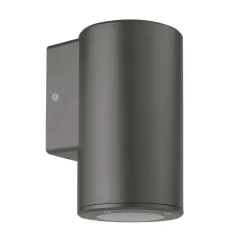 NorDesign Cylindro vegglampe ned utendørs IP54 - grå Grafitt
