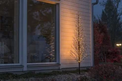 Best Konstsmide Dekorasjonstre 210 cm med 504 LED amber farget IP44 utendørs Svart