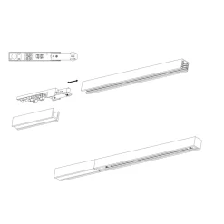 Sale Antidark Designline endetilkobling - Svart