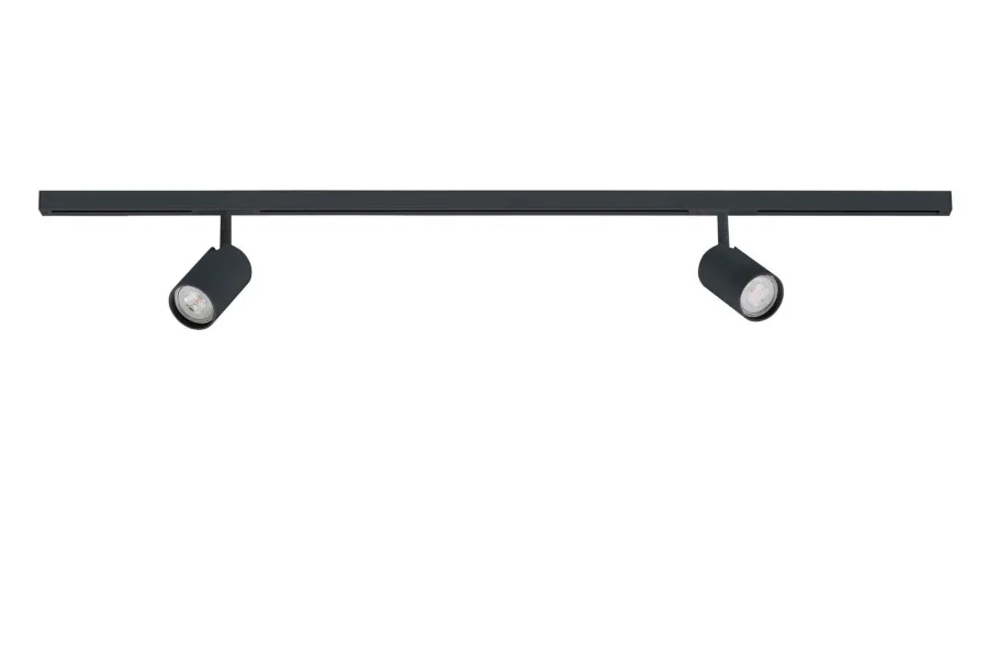 Outlet Antidark Designline Tube enkel spot GU10 - Svart