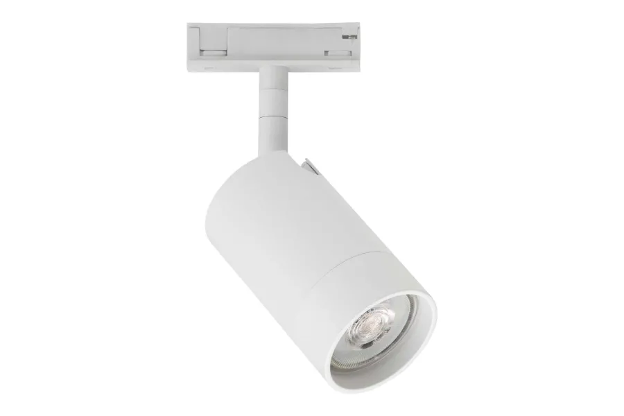 New Antidark Designline Tube komplett 1 meter spotskinne med 3 spotter GU10 - Hvit