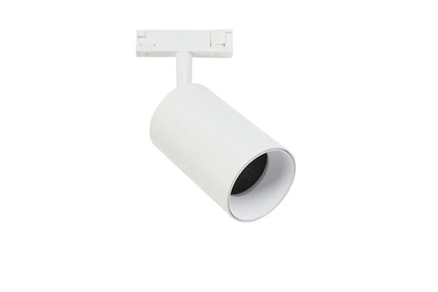 Online Antidark Designline Tube Pro komplett 1,9 meter spotskinne med 4 spotter GU10 - Hvit