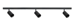 Discount Antidark Designline Tube Pro komplett 1.9 meter spotskinne med 3 spotter GU10 - Svart