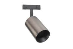 Sale Antidark Designline Tube Pro komplett 1 meter spotskinne med 3 spotter GU10 - /Titanium Svart