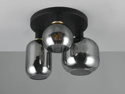Best Trio Lighting Diva taklampe 3-lys Svart