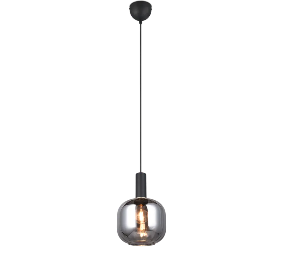 Sale Trio Lighting Diva takpendel 20 cm Svart