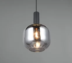 Sale Trio Lighting Diva takpendel 20 cm Svart