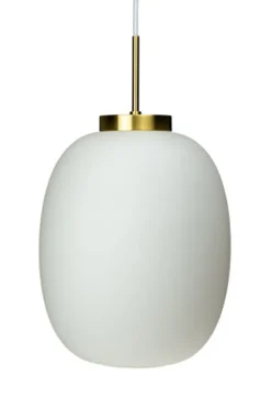 Sale Dyberg Larsen DL39 takpendel - Messing/Opal glass Messing / Opal