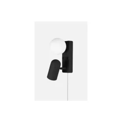 Online Globen Lighting Doppio vegglampe Beige