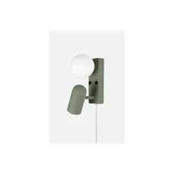 Online Globen Lighting Doppio vegglampe Beige