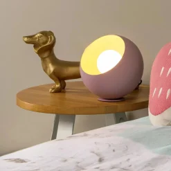 Outlet Lucide Doredos bordlampe 20 cm Teracotta