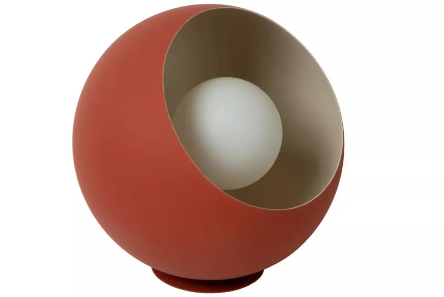 Outlet Lucide Doredos bordlampe 20 cm Teracotta