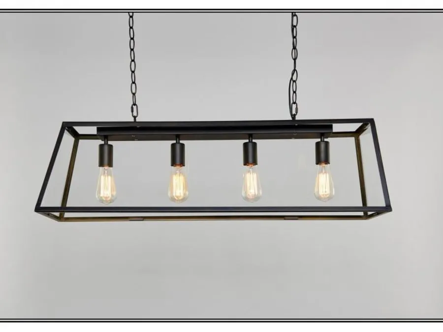 Hot Ms - belysning Dovre taklampe 4 Svart