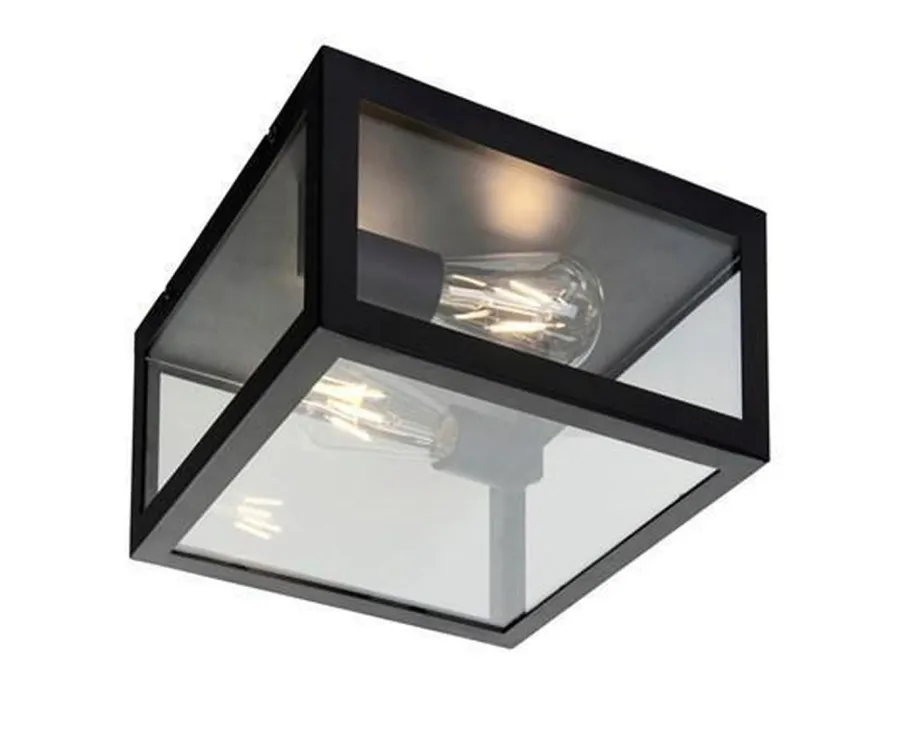 New Ms - belysning Dovre taklampe 28x28 Svart