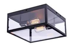 Clearance Ms - belysning Dovre taklampe 36x36cm - Svart