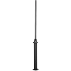 New Konstsmide Draco stolpe 2m - Svart