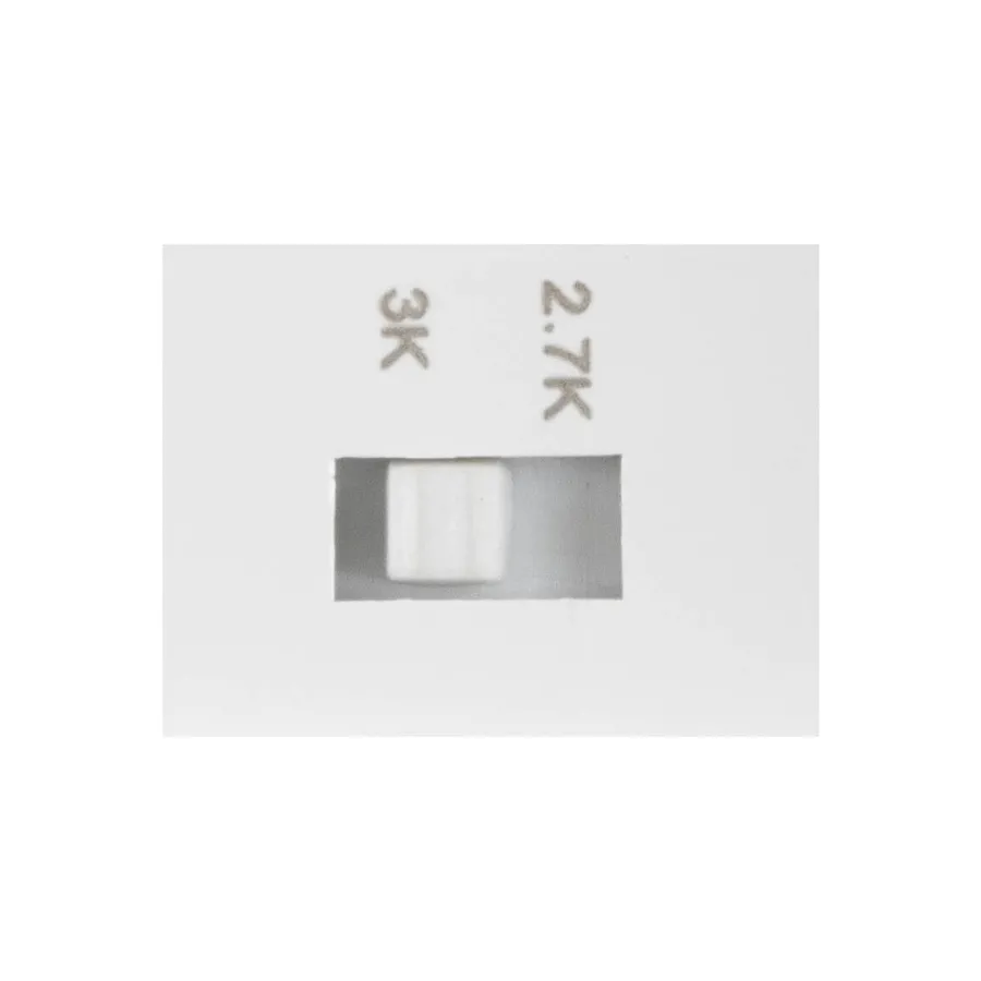 Clearance Slv D-ring 16 cm vegglampe utendørs 7,5W 2700/3000 kelvin IP65 - dimbar Svart