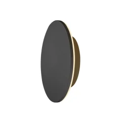 Outlet Slv D-ring 25 cm vegglampe utendørs 15W 2700/3000 kelvin IP65 - dimbar Svart