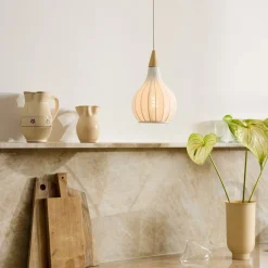 Discount Halo Designs Drops pendel 17 - Tekstil Hvit