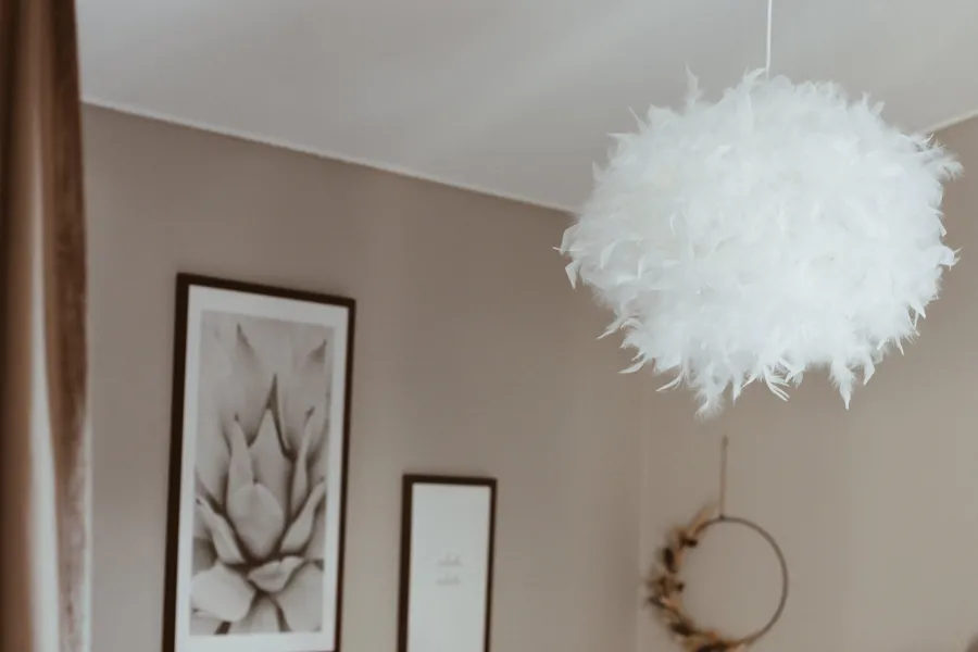 Outlet Aneta Lighting Dun takpendel 40 cm - Hvit
