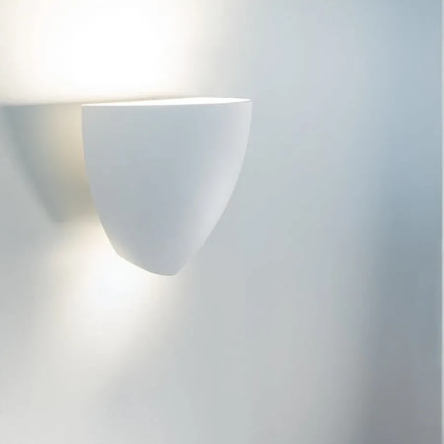 Discount Sg Armaturen As Duo vegglampe 10W 3000 Kelvin IP20 - Dimbar Hvit
