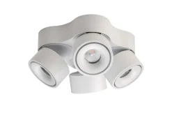 Best Antidark Easy W4100 Quattro 4x10W 2700K Dimbar Hull for ledning - Hvit