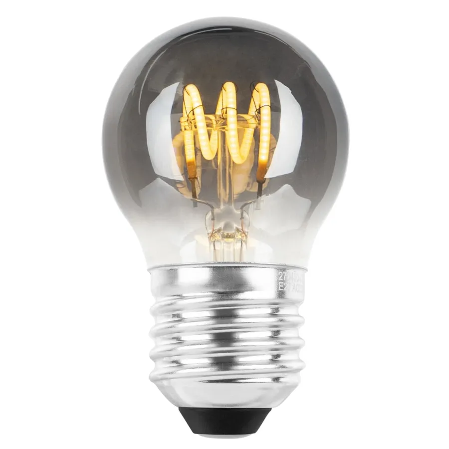Online NorDesign Ecolux E27 Spiral filament 4W 2700K 45 mm dimbar - farget Røyk