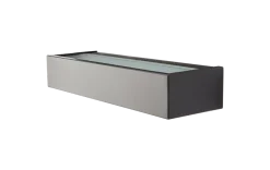 Outlet Sg Armaturen As Edge vegglampe opp/ned 10W 3000 Kelvin dimbar IP65 Grafitt