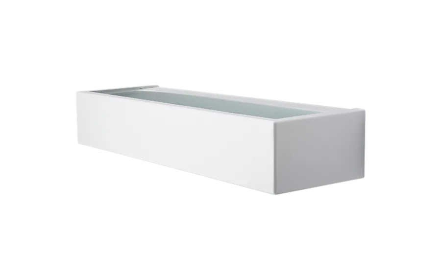 Outlet Sg Armaturen As Edge vegglampe opp/ned 10W 3000 Kelvin dimbar IP65 Grafitt