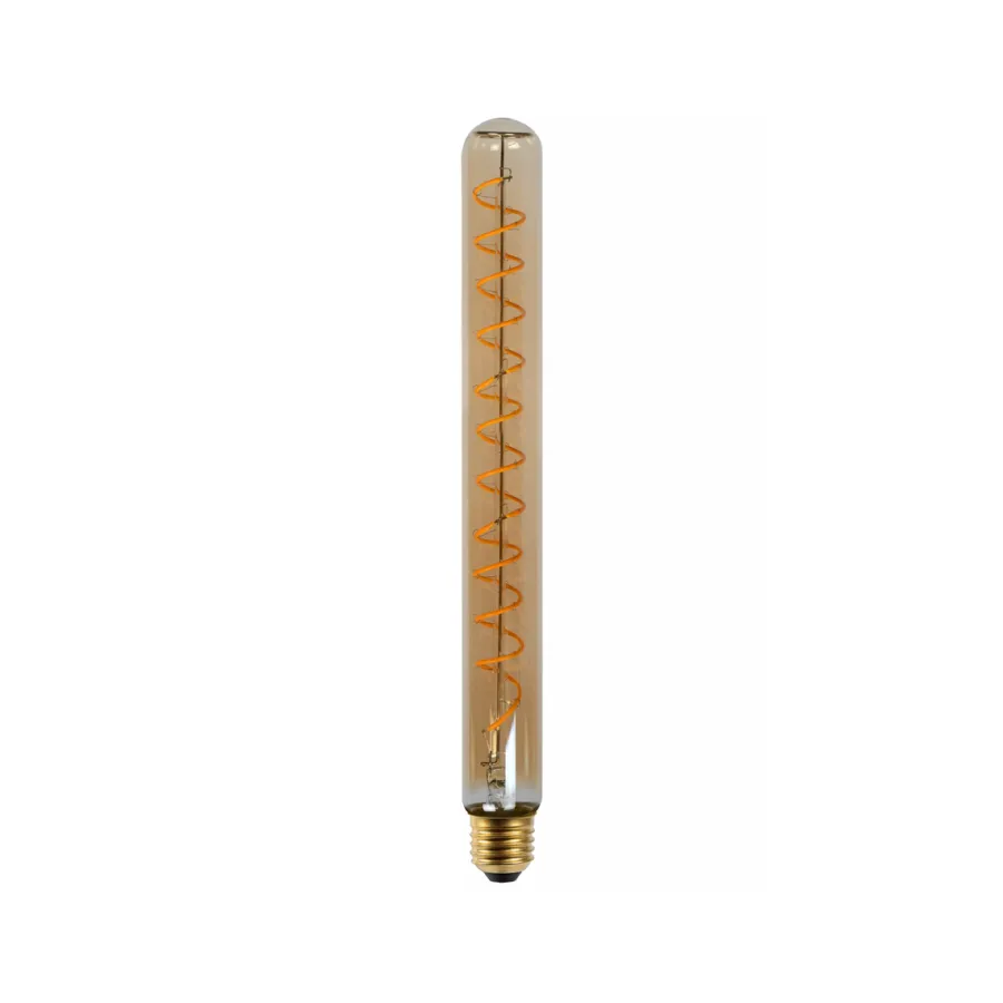 Discount Lucide E27 Filament lyspære T32 30 cm 2200 Kelvin 5W Dimbar Amber