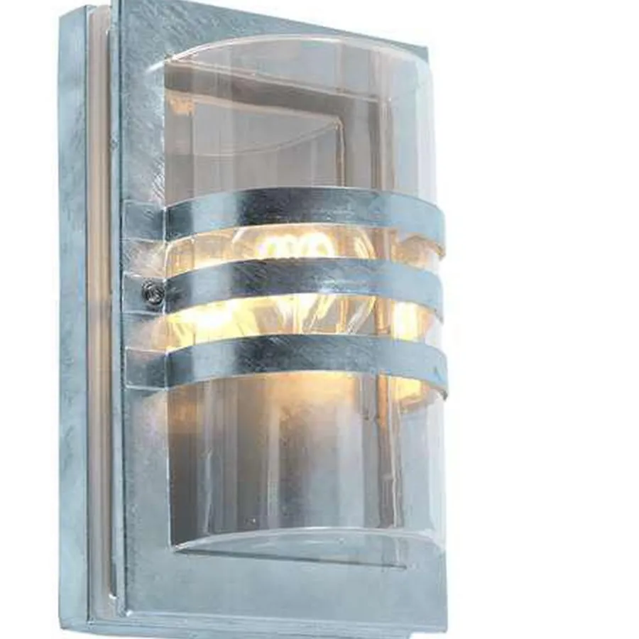 Clearance Eglo Ekeberg vegglampe - stål, liten Galvanisert