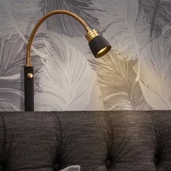 Online Aneta Lighting Eketorp vegglampe 1 lys