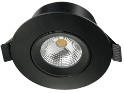 Best NorDesign E95 lavtbyggende downlight 2700 Kelvin IsoSafe RA90 7W IP54 - Dimbar