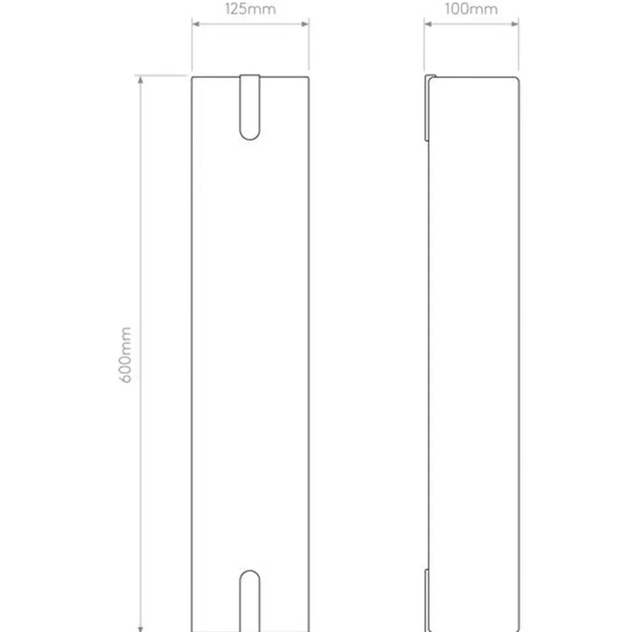 Best Astro Lighting Elba 600 vegglampe Hvit